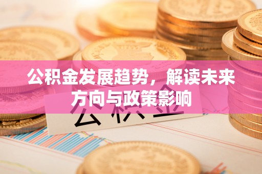 茅箭公积金发展趋势，解读未来方向与政策影响