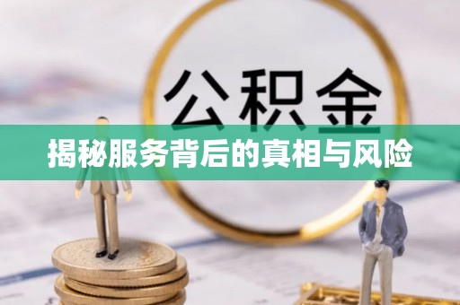 茅箭揭秘服务背后的真相与风险